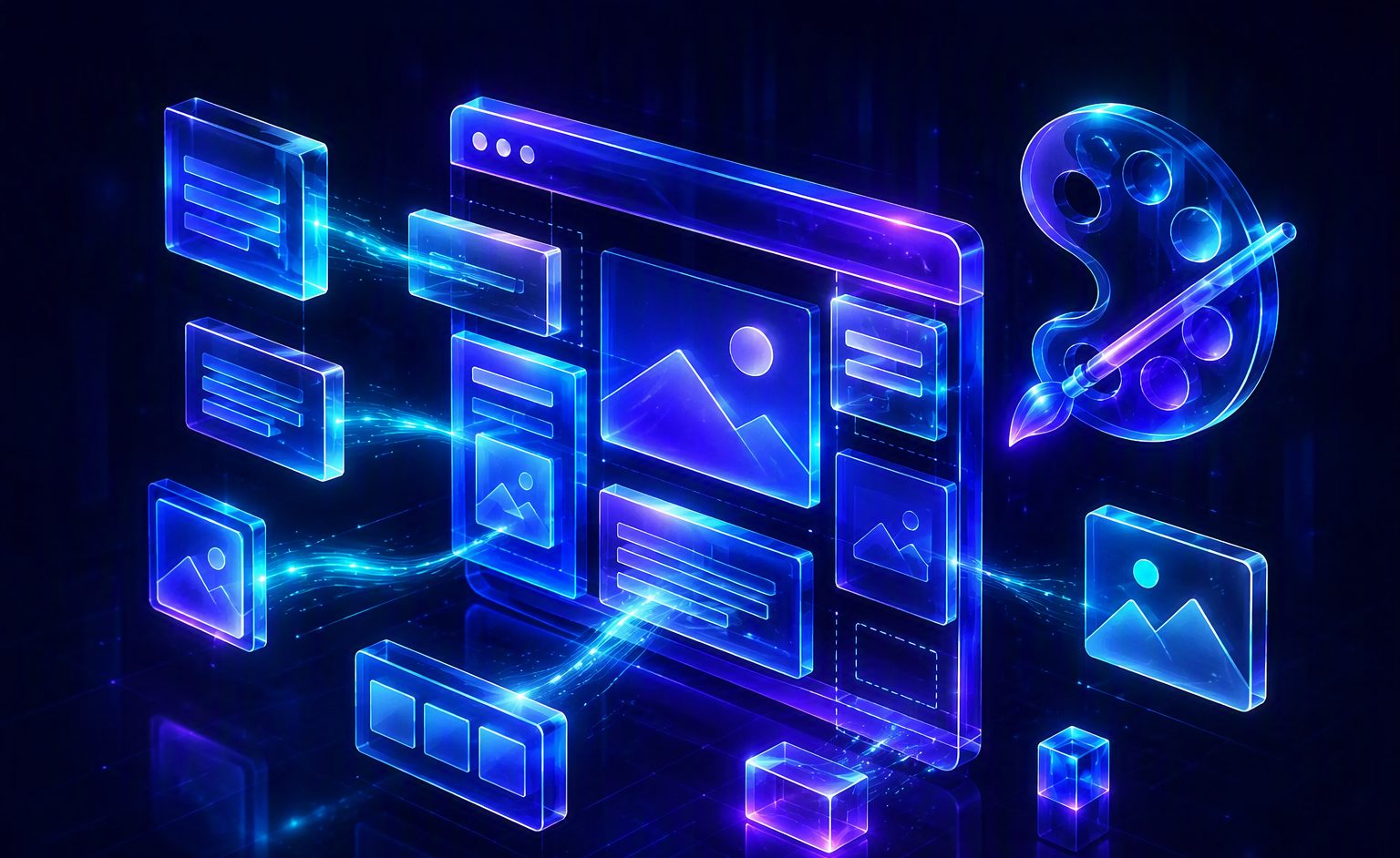 ZClaw Site AI智能建站产品概念图